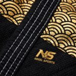 gold foil judo gi premium finishing black gold edition nikel sports