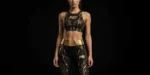Premium Gold Foil Gym Set Movement Atelier Design 04 Thunder Bolt Circuit Gold Lightning Tech Futuristic Edition
